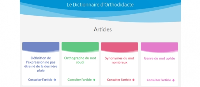Dictionnaire Orthodidacte